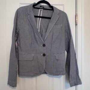 J.Crew Gingham Blazer